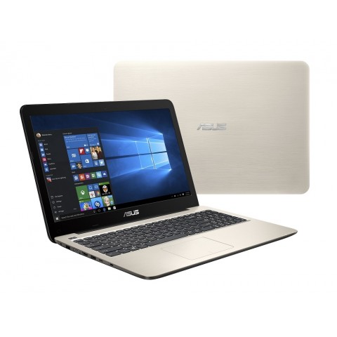 NOTEBOOK ASUS R558UR DM225T 15.6" INTEL CORE I5 7200U 2,5 GHz 8 GB DDR4 512 GB SSD NVIDIA GEFORCE 930MX WIFI BLUETOOTH WEBCAM HDMI USB ORO WINDOWS 10 HOME