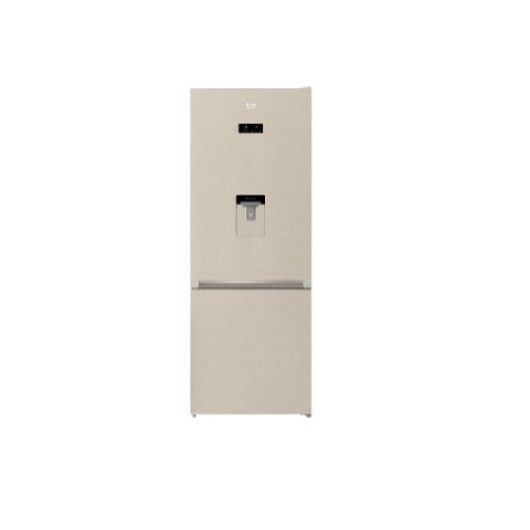 FRIGORIFERO BEKO RCNE560E40DBN COMBINATO 510 L 70 CM DISPENSER TOTAL NO FROST PROSMART INVERTER BEIGE / PANNA LIBERA INSTALLAZIONE CLASSE E