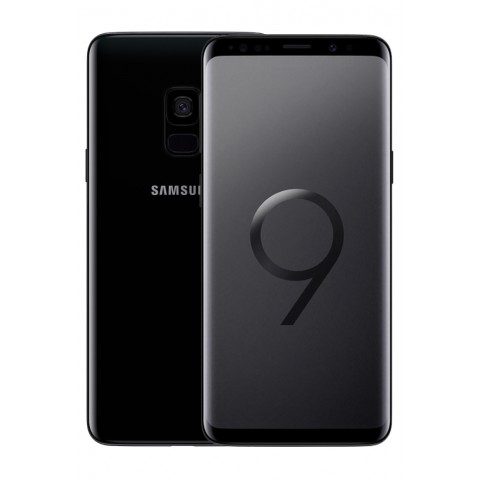 SMARTPHONE SAMSUNG GALAXY S9 SM G960F DUAL SIM 128 GB 4G LTE WIFI 12 MP OCTA CORE 5.8" QUAD HD+ SUPER AMOLED MIDNIGHT BLACK