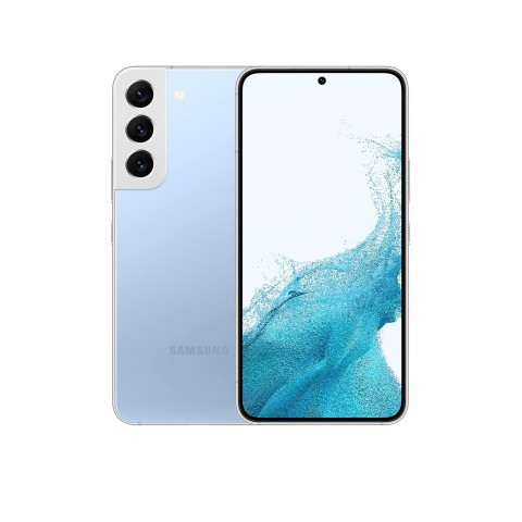SMARTPHONE SAMSUNG GALAXY S22 5G SM S901B 128 GB DUAL SIM 6.1" 4 FOTOCAMERE OCTA CORE SKY BLUE