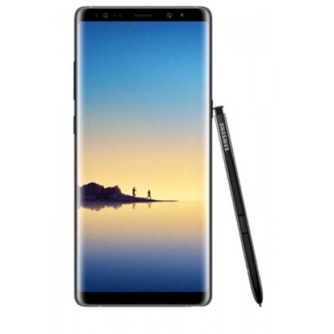 SMARTPHONE SAMSUNG GALAXY NOTE 8 SM N950F 6.3" DUAL EDGE SUPER AMOLED 64 GB OCTA CORE 4G LTE WIFI 12 MP + 12 MP ANDROID MIDNIGHT BLACK