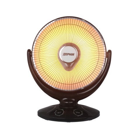 STUFA A PARABOLA IN CARBONIO OSCILLANTE ZEPHIR ZCRB36 2 LIVELLI DI POTENZA (450/900W) INCLINABILE NERO