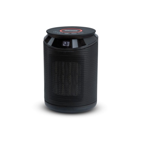 STUFETTA / TERMOVENTILATORE CERAMICO OSCILLANTE ZEPHIR ZPTC2000WI SMART WIFI  2 LIVELLI DI POTENZA 1000/2000W TERMOSTATO REGOLABILE TIMER NERO