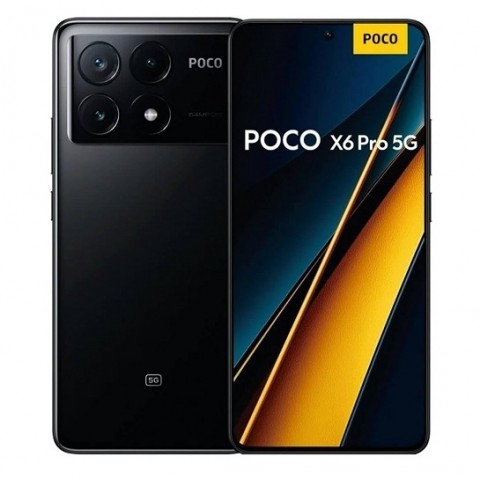 SMARTPHONE XIAOMI POCO X6 PRO 5G 2311DRK48G 12 GB + 512 GB DUAL SIM 6.67" TRIPLA FOTOCAMERA 64 MP BLACK / NERO