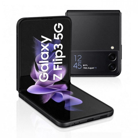 SMARTPHONE SAMSUNG GALAXY Z FLIP3 5G SM F711B 256 GB DUAL SIM 6.7" 12 + 12 MP OCTA CORE PHANTOM BLACK / NERO