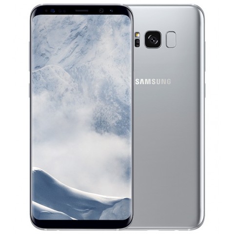 SMARTPHONE SAMSUNG GALAXY S8 PLUS SM G955F DUAL SIM 64 GB 4G LTE WIFI 12 MP DUAL PIXEL OCTA CORE 6.2" QUAD HD+ SUPER AMOLED ARCTIC SILVER