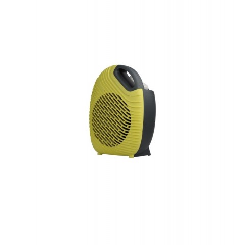 CALDOBAGNO / TERMOVENTILATORE VERTICALE DCG HL9737 3 LIVELLI DI POTENZA 2000W GIALLO / NERO