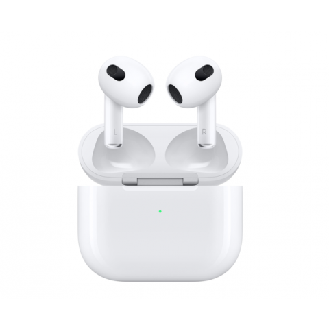 CUFFIE / AURICOLARI AIRPODS 3 APPLE CUSTODIA DI RICARICA MAGSAFE BLUETOOTH BIANCO