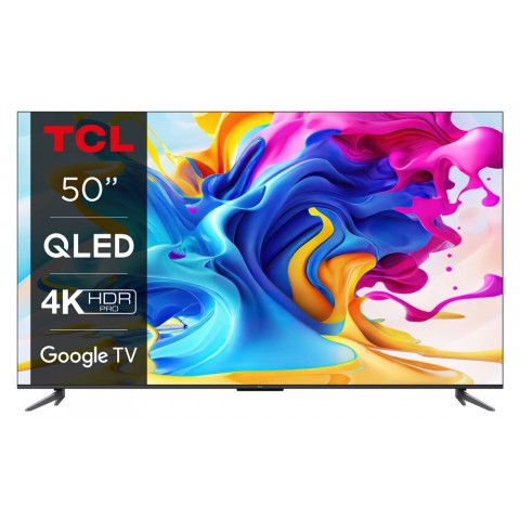 TV 50" TCL 50C647 QLED 4K ULTRA HD SMART WIFI GOOGLE TV USB HDMI BLUETOOTH