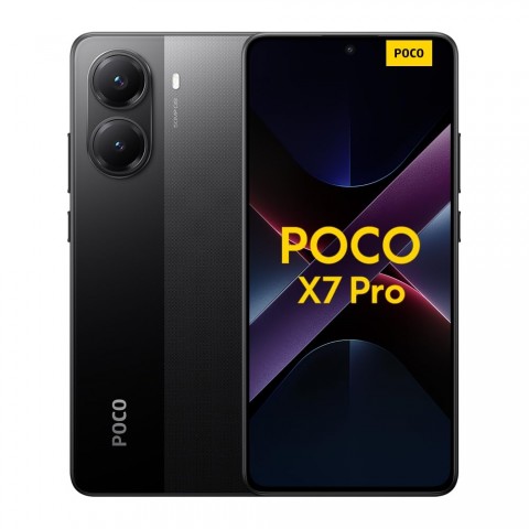 SMARTPHONE XIAOMI POCO X7 PRO 5G 2412DPC0AG 12 GB + 512 GB DUAL SIM 6.67" DOPPIA FOTOCAMERA AI 50 MP NERO
