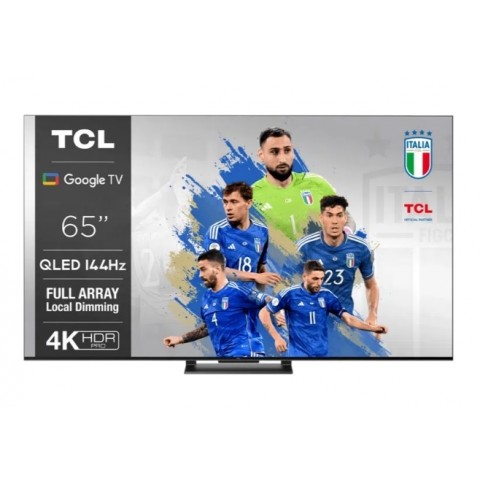 TV 65" TCL 65C745 QLED 4K ULTRA HD SERIE C74 SMART WIFI HDR GOOGLE TV 3900 PPI USB HDMI BLUETOOTH