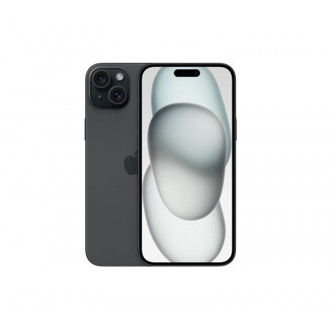SMARTPHONE APPLE IPHONE 15 PLUS 128 GB DUAL SIM 6.7" 5G A16 BIONIC DOPPIA FOTOCAMERA 48 MP NERO