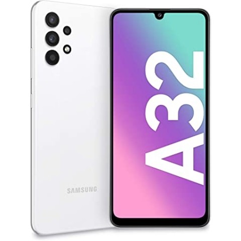 SMARTPHONE SAMSUNG GALAXY A32 5G SM A326B DUAL SIM 128 GB OCTA CORE 6.5" QUATTRO FOTOCAMERE AWESOME WHITE / BIANCO