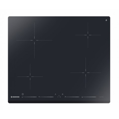 PIANO COTTURA HOOVER H-HOB 300 INDUZIONE HIS4BC 4 FUOCHI 60 CM VETROCERAMICA NERO