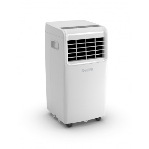 CLIMATIZZATORE / CONDIZIONATORE PORTATILE MONOBLOCCO OLIMPIA SPLENDID DOLCECLIMA COMPACT 9 MWG 9000 BTU RAFFRESCAMENTO, DEUMIDIFICATORE, VENTILAZIONE LIBERA INSTALLAZIONE TIMER GAS R290 BIANCO CLASSE A
