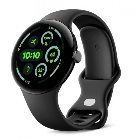 GOOGLE PIXEL WATCH 3 GGE4J 45 MM AMOLED LTPO WEAR OS 5.0 BLUETOOTH WI-FI GPS NERO