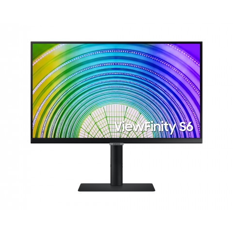 MONITOR HMR VIEWFINITY SERIE S6 - S60UA 24" SAMSUNG LS24A600UCUXEN LED QHD 75 HZ 5 MS HUB USB HDMI