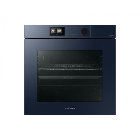 FORNO A VAPORE SAMSUNG INCASSO NV7B7977CBN BESPOKE DUAL COOK STEAM SERIE 7 60 CM 76 L 1200 W GRILL PIROLITICO WIFI CLEAN NAVY / BLU CLASSE A+