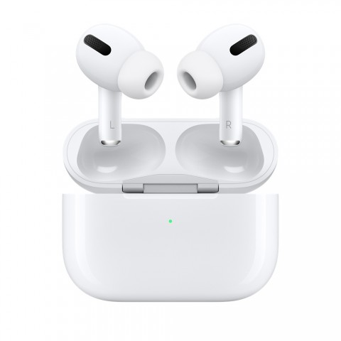 CUFFIE / AURICOLARI AIRPODS PRO APPLE CANCELLAZIONE ATTIVA DEL RUMORE CUSTODIA DI RICARICA WIRELESS BLUETOOTH BIANCO