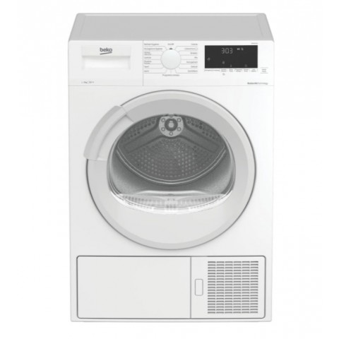 ASCIUGATRICE BEKO DRX927WN 9 KG CARICO FRONTALE POMPA DI CALORE OPTISENSE INVERTER 15 PROGRAMMI LIBERA INSTALLAZIONE CLASSE A++