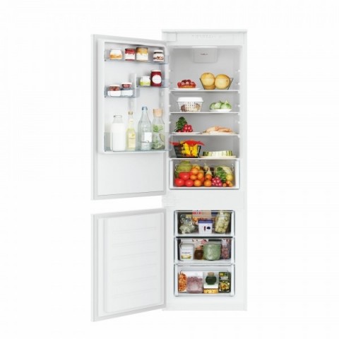 FRIGORIFERO FRESCO CANDY CBL3518E/L COMBINATO STATICO DA INCASSO 54 CM 263 L VENTILATO BIANCO CLASSE E