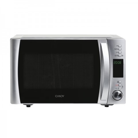 FORNO MICROONDE COOKinAPP CANDY CMXW22DS 22 L 800 W 5 LIVELLI DI POTENZA 40 PROGRAMMI DI COTTURA AUTOMATICI LIBERA INSTALLAZIONE SILVER