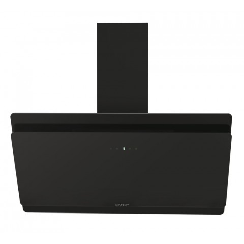 CAPPA PER CUCINA DÉCOR CANDY CVMA90N A PARETE 90 CM CONTROLLO TOUCH NERO CLASSE A