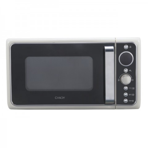 FORNO MICROONDE CANDY DIVO G20CC 20 L 700 W GRILL 6 LIVELLI DI POTENZA PROGRAMMI DI COTTURA AUTOMATICI LIBERA INSTALLAZIONE CREMA