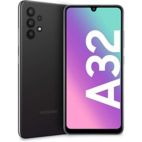 SMARTPHONE SAMSUNG GALAXY A32 5G SM A326B DUAL SIM 64 GB OCTA CORE 6.5" QUATTRO FOTOCAMERE AWESOME BLACK / NERO