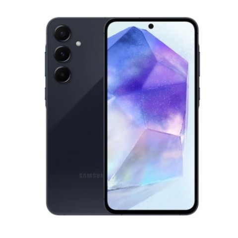 SMARTPHONE SAMSUNG GALAXY A55 5G SM A556B 256 GB DUAL SIM OCTA CORE 6.6" SUPER AMOLED TRIPLA FOTOCAMERA AWESOME NAVY