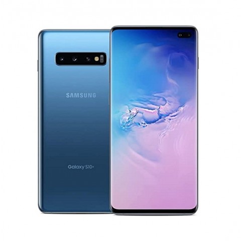 SMARTPHONE SAMSUNG GALAXY S10 PLUS SM G975F 128 GB DUAL SIM 6.4" 4G LTE WIFI 12 + 16 + 12 MP OCTA CORE PRISM BLUE