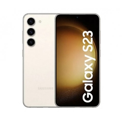 SMARTPHONE SAMSUNG GALAXY S23 5G SM S911B 256 GB DUAL SIM 6.1" 3 FOTOCAMERE 50 MP OCTA CORE CREAM