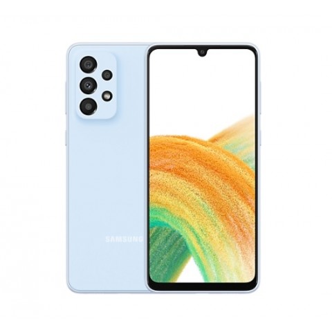 SMARTPHONE SAMSUNG GALAXY A33 5G SM A336B 128 GB DUAL SIM OCTA CORE 6.4" SUPER AMOLED FOTOCAMERA OIS 48 MP AWESOME BLUE