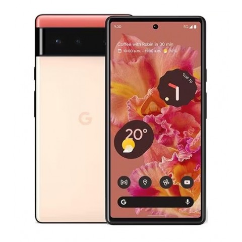 SMARTPHONE GOOGLE PIXEL 6 5G GB7N6 128 GB DUAL SIM 6,4" DOPPIA FOTOCAMERA 50 MP KINDA CORAL / CORALLO