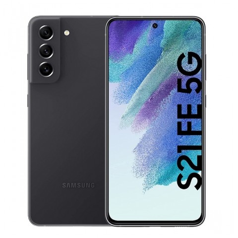 SMARTPHONE SAMSUNG GALAXY S21 FE 5G SM G990B 128 GB 6.4" TRIPLA FOTOCAMERA OCTA CORE GRAPHITE / NERO