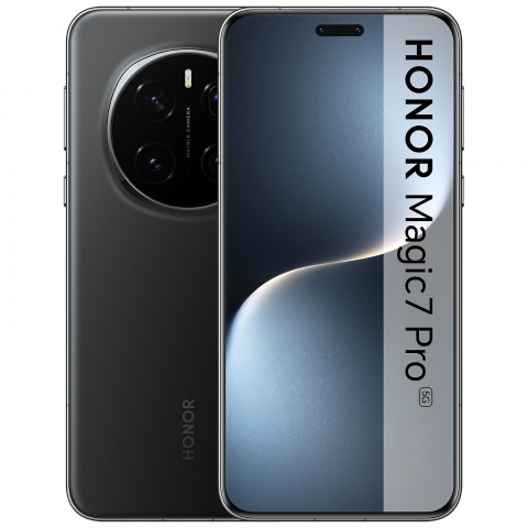 SMARTPHONE HONOR MAGIC7 PRO 5G PTP N49 512 GB DUAL SIM 6.8" OCTA CORE QUAD CAMERA AI 200 MP NERO
