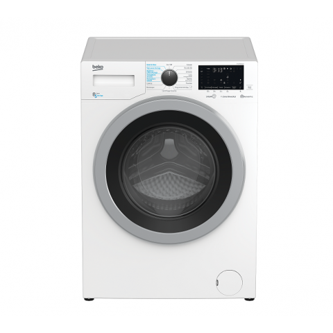 LAVASCIUGA (ASCIUGATRICE / LAVATRICE / LAVA E ASCIUGA) BEKO HTV8736XS-IT 8 + 5 KG 1400 GIRI CARICO FRONTALE VAPORE STEAMCURE 15 PROGRAMMI LIBERA INSTALLAZIONE CLASSE D