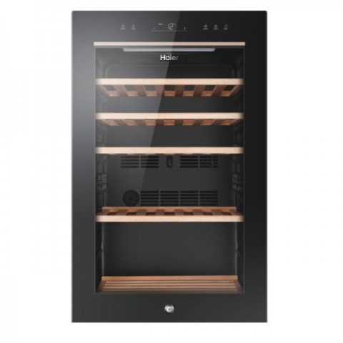 CANTINETTA VINO WINE BANK 50 CANDY HWS49GA SERIES 5 50 CM 49 BOTTIGLIE LIBERA INSTALLAZIONE NERO CLASSE F