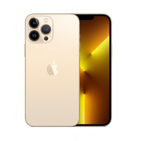 SMARTPHONE APPLE IPHONE 13 PRO MAX 128 GB DUAL SIM 6.7" 5G LTE A15 BIONIC TRIPLA FOTOCAMERA 12 MP GOLD / ORO