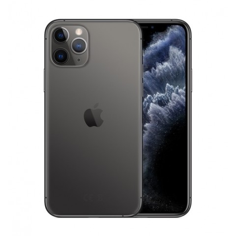 SMARTPHONE APPLE IPHONE 11 PRO 64 GB DUAL SIM 5.8" 4G LTE A13 BIONIC IOS 13 TRIPLA FOTOCAMERA 12 MP GRIGIO SIDERALE