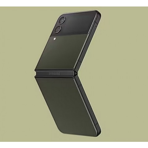 SMARTPHONE SAMSUNG GALAXY Z FLIP4 5G BESPOKE EDITION SM F721B 256 GB DUAL SIM 6.7" 12 + 12 MP OCTA CORE VERDE / NERO
