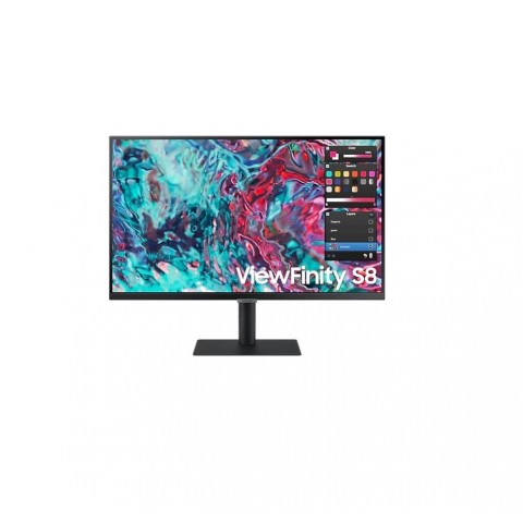 MONITOR HRM VIEWFINITY S8 - S80TB SAMSUNG 27" LS27B800TGUXEN UHD 5 MS 60 HZ HDR10 HDMI HUB USB NERO