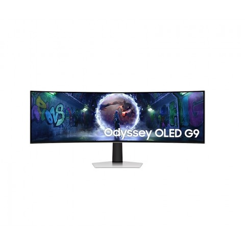 MONITOR GAMING ODYSSEY OLED G9 G93SD 49" SAMSUNG LS49DG934SUXEN DQHD CURVO SMART 240 HZ 0.03 MS HDR10 HDMI SILVER