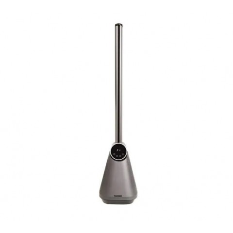 VENTILATORE A COLONNA TORRE TELEFUNKEN M08393 SENZA PALE 50 W 3 VELOCITA' OSCILLANTE TOUCH TIMER ARGENTO / NERO