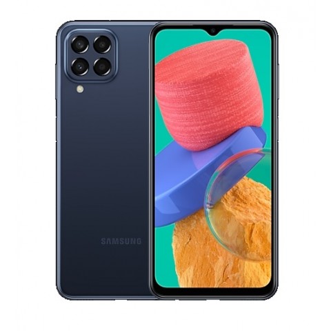 SMARTPHONE SAMSUNG GALAXY M33 5G SM M336B 128 GB DUAL SIM 6.6" QUATTRO FOTOCAMERE OCTA CORE BLUE