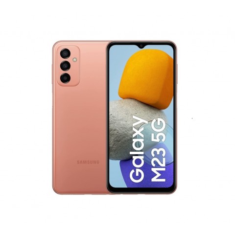 SMARTPHONE SAMSUNG GALAXY M23 5G SM M236B 128 GB DUAL SIM 6.6" TRIPLA FOTOCAMERA OCTA CORE ORANGE COPPER