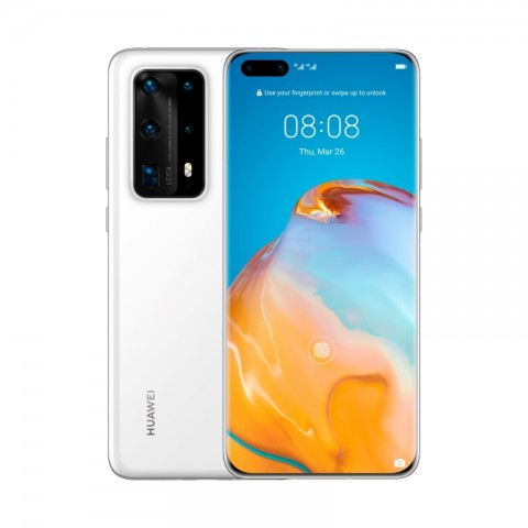 SMARTPHONE HUAWEI P40 PRO PLUS 5G ELS-N39 DUAL SIM 512 GB 6.58" 50 MP OCTA CORE EMUI 10.1 CERAMIC WHITE