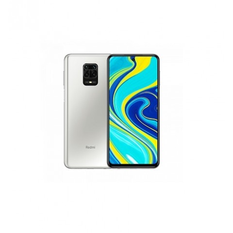 SMARTPHONE XIAOMI REDMI NOTE 9S M2003J6A1G 128 GB DUAL SIM 6.67" QUAD CAMERA AI 48 MP 4G LTE GLACIER WHITE / BIANCO