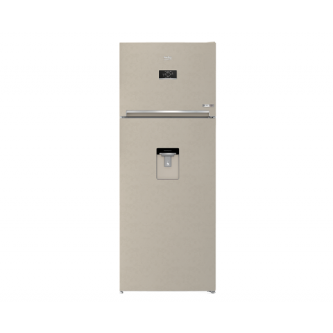 FRIGORIFERO BEKO RDNE455E40DBN DOPPIA PORTA 70 CM 455 L LIBERA INSTALLAZIONE TOTAL NO FROST PROSMART INVERTER BEIGE / PANNA CLASSE E