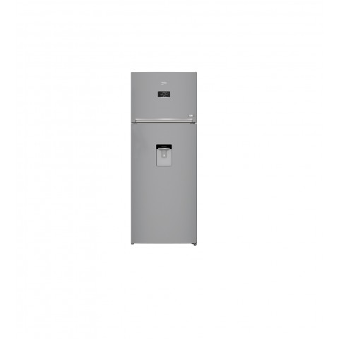 FRIGORIFERO BEKO RDNE455E40DSN DOPPIA PORTA 70 CM 455 L DISPENSER LIBERA INSTALLAZIONE TOTAL NO FROST PROSMART INVERTER INOX CLASSE E